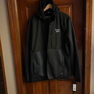 Reebok Hoodie Jacket Mens Size XL. Black. Brand New. Never Worn. NWT